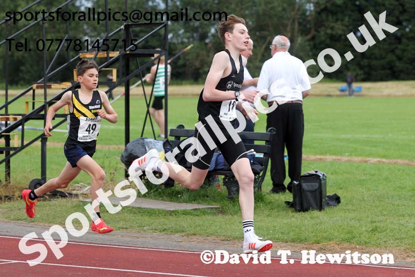 Graded 1500 metres, North East Grand Prix, Monkton, Jarrow. Photo: David T. Hewitson/Sports for All Pics